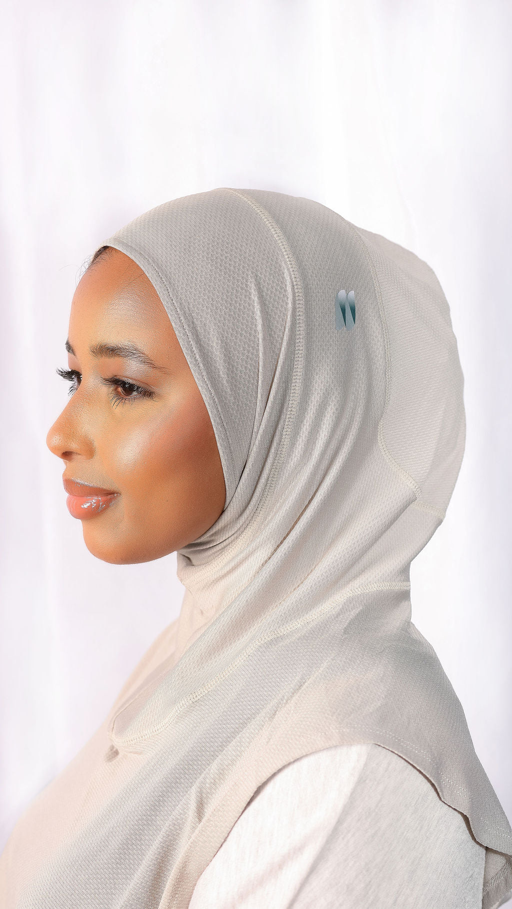 NT Sport Hijab - Light grey
