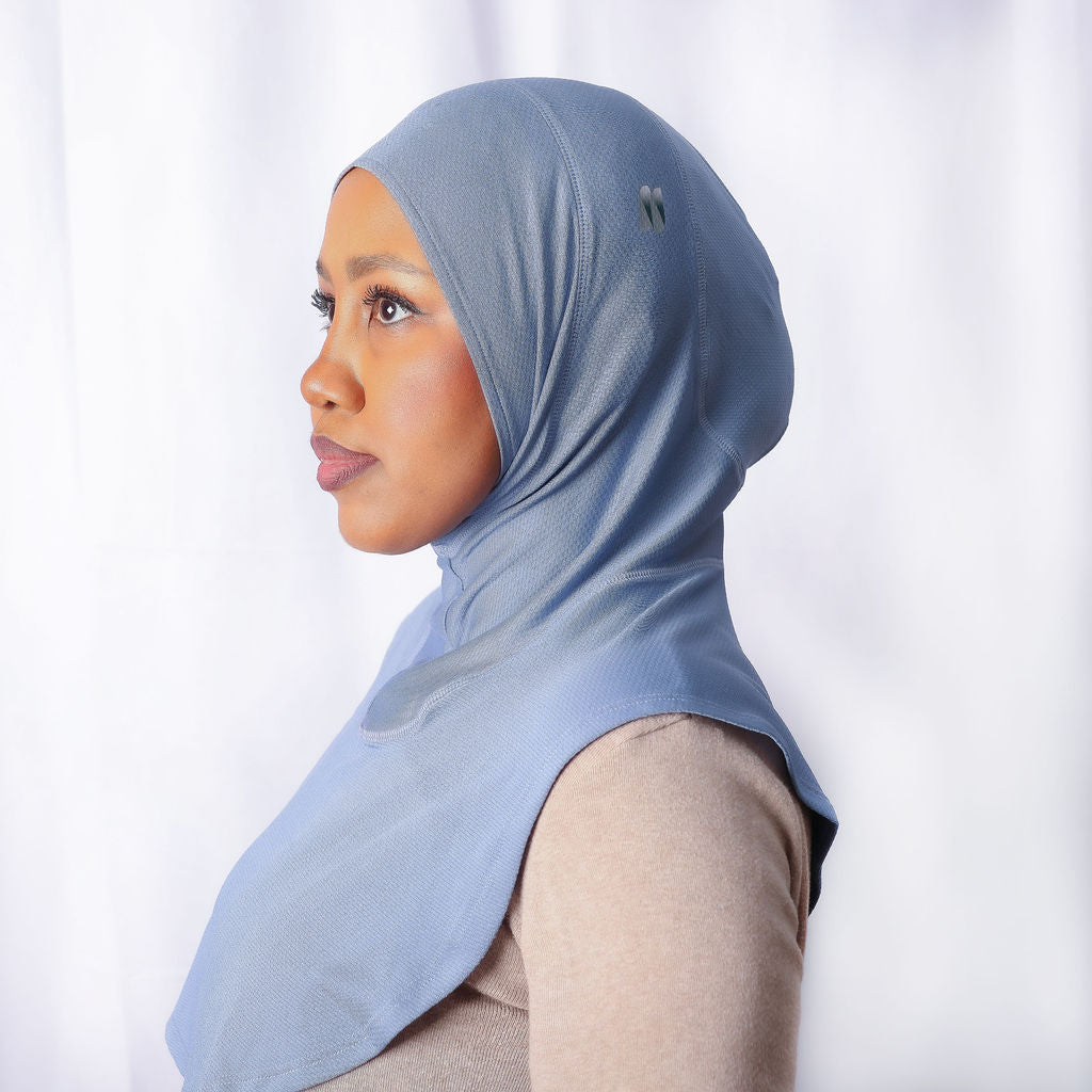 NT Sport Hijab - Light Blue