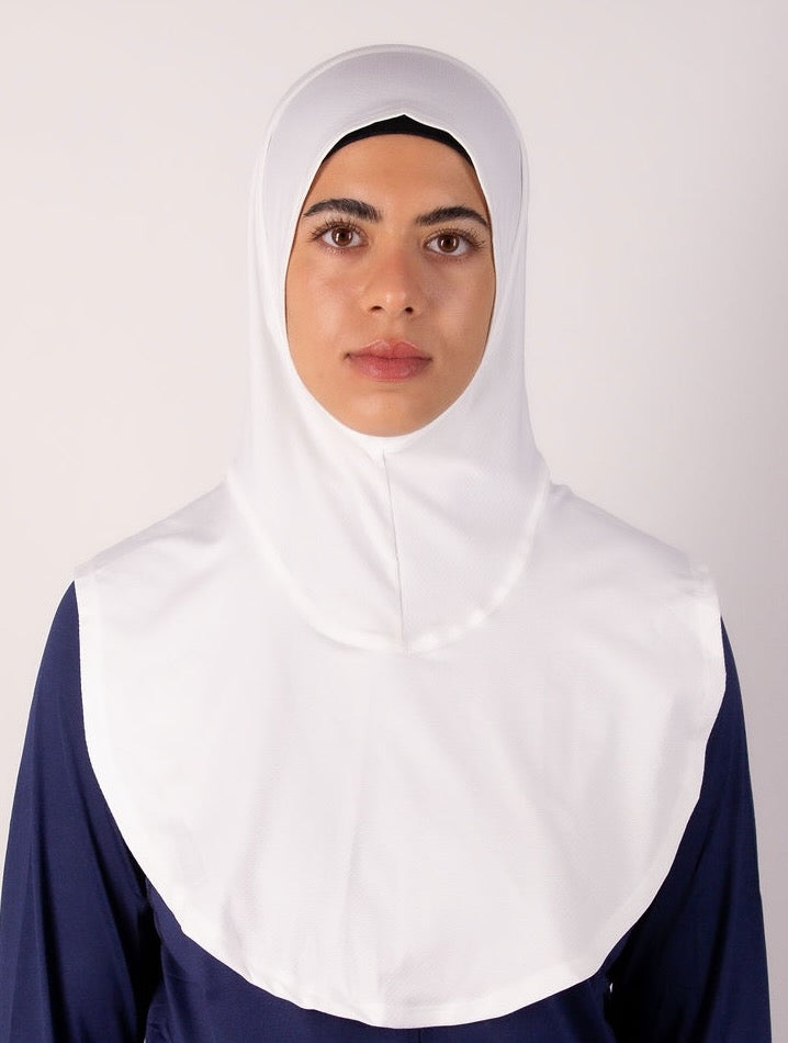 NT Sport Hijab - White
