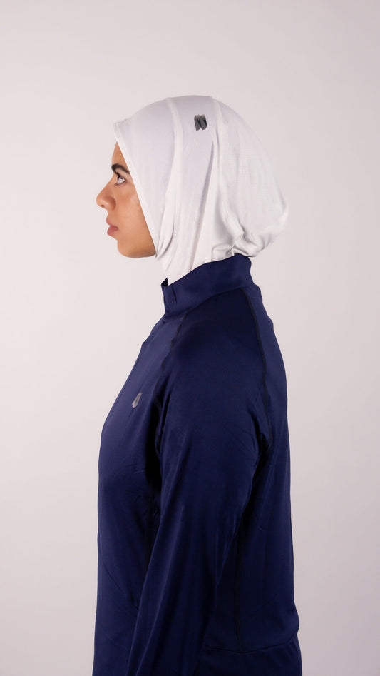 Modest Active Top Navy
