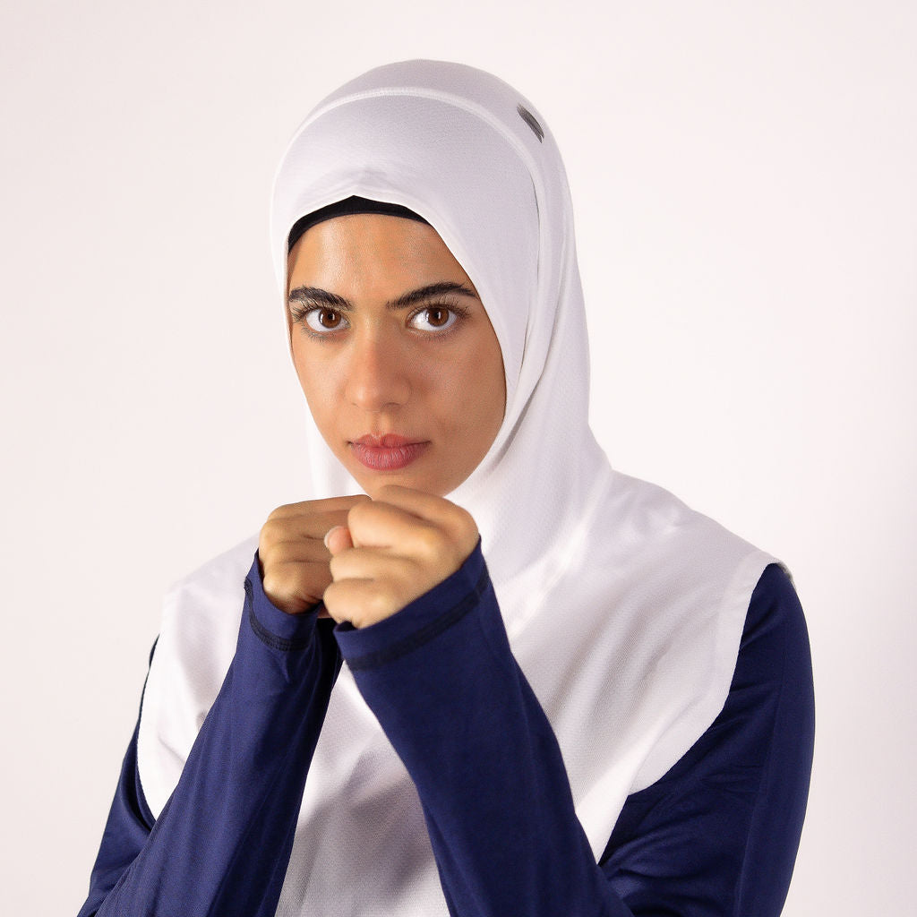 NT Sport Hijab - White