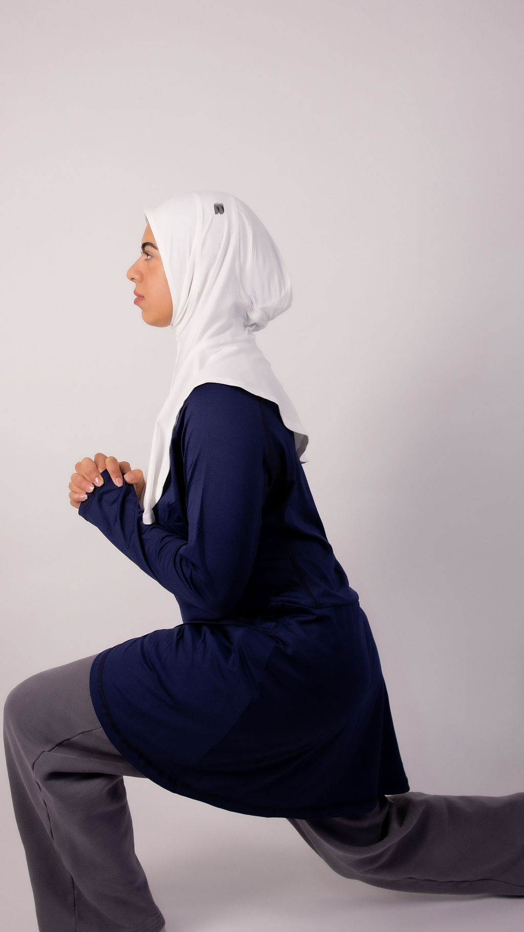 NT Modest Top Navy Blue