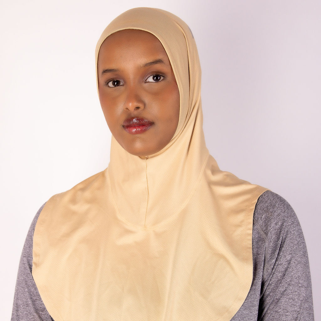 NT Sport Hijab - Beige Butter