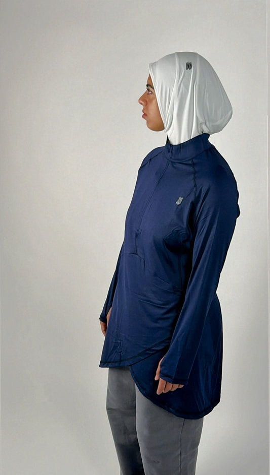 NT Modest Top Navy Blue