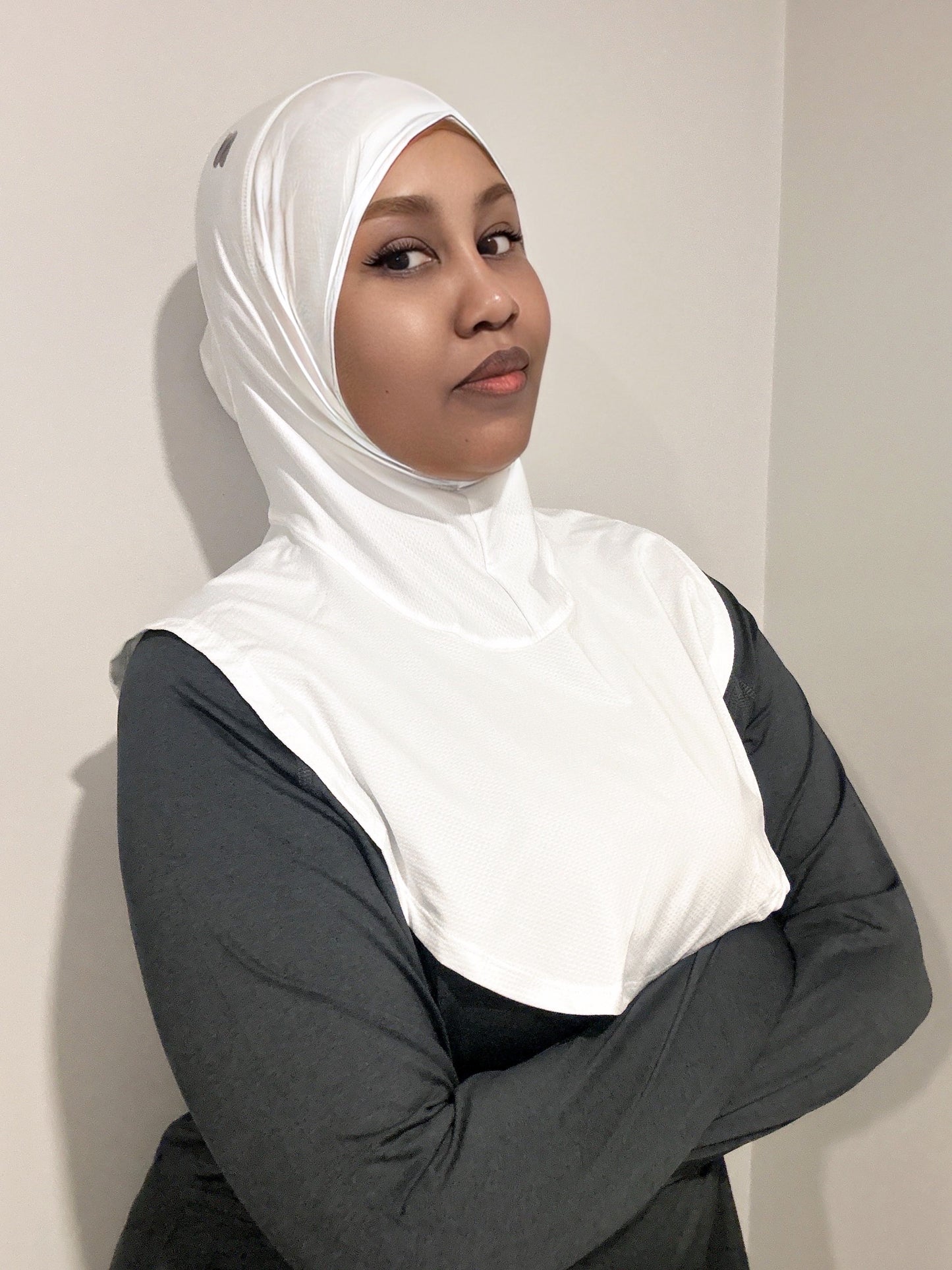 NT Sport Hijab - White