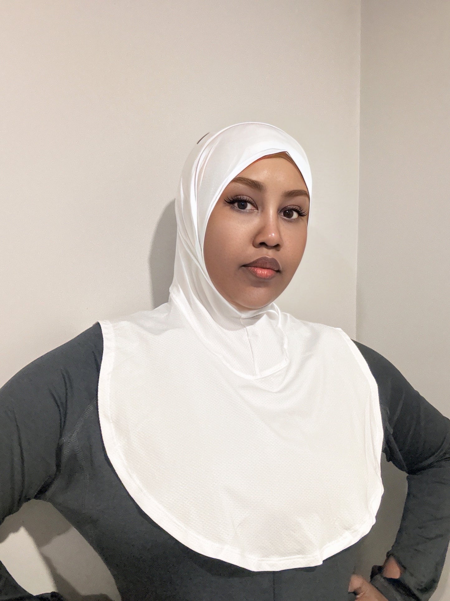 NT Sport Hijab - White