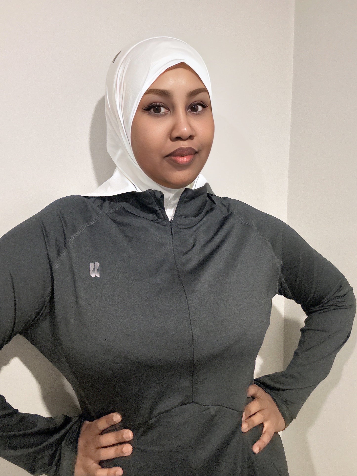 NT Sport Hijab - White